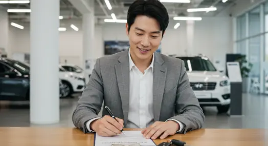 2025 신차대출 금리 비교, 은행 오토론과 딜러 할부 비교 안내 이미지