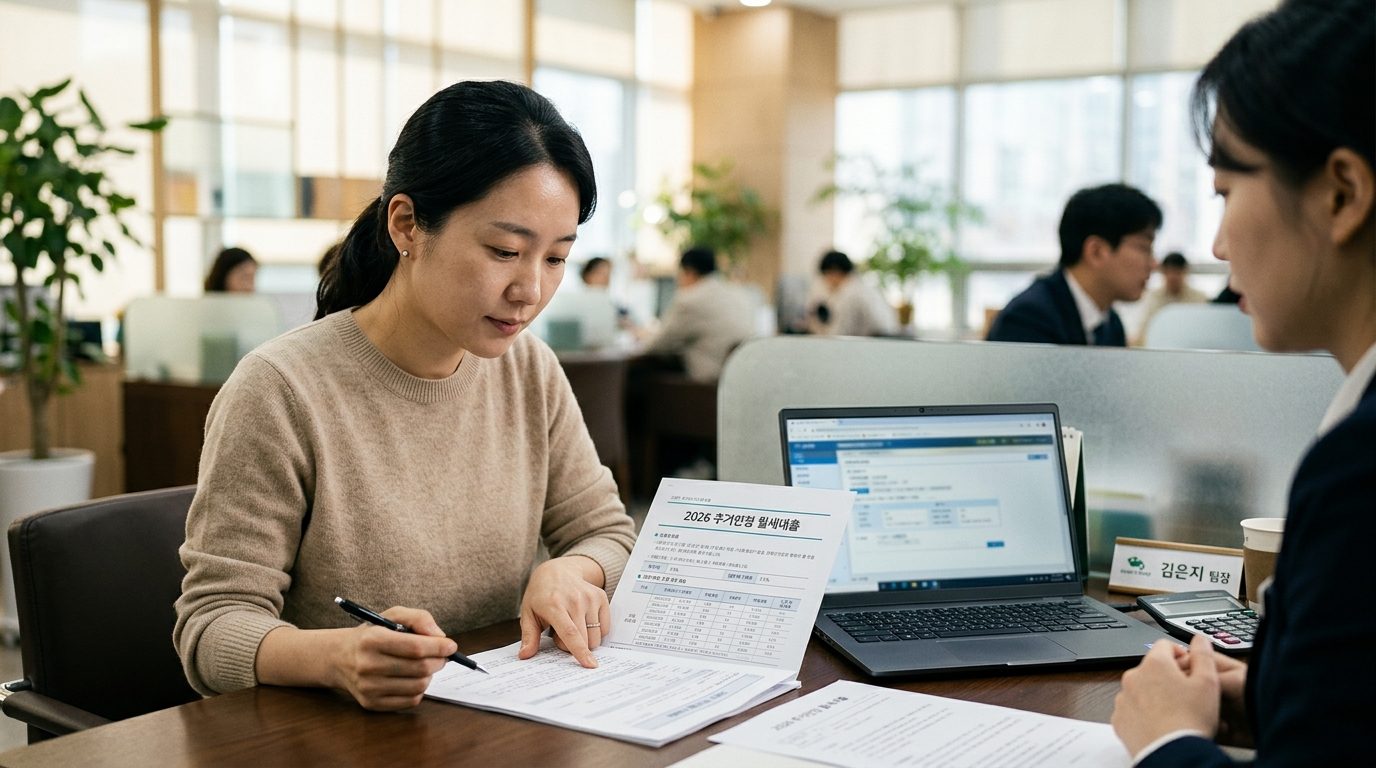 2026년 주거안정 월세대출 신청 자격, 조건과 금리는?